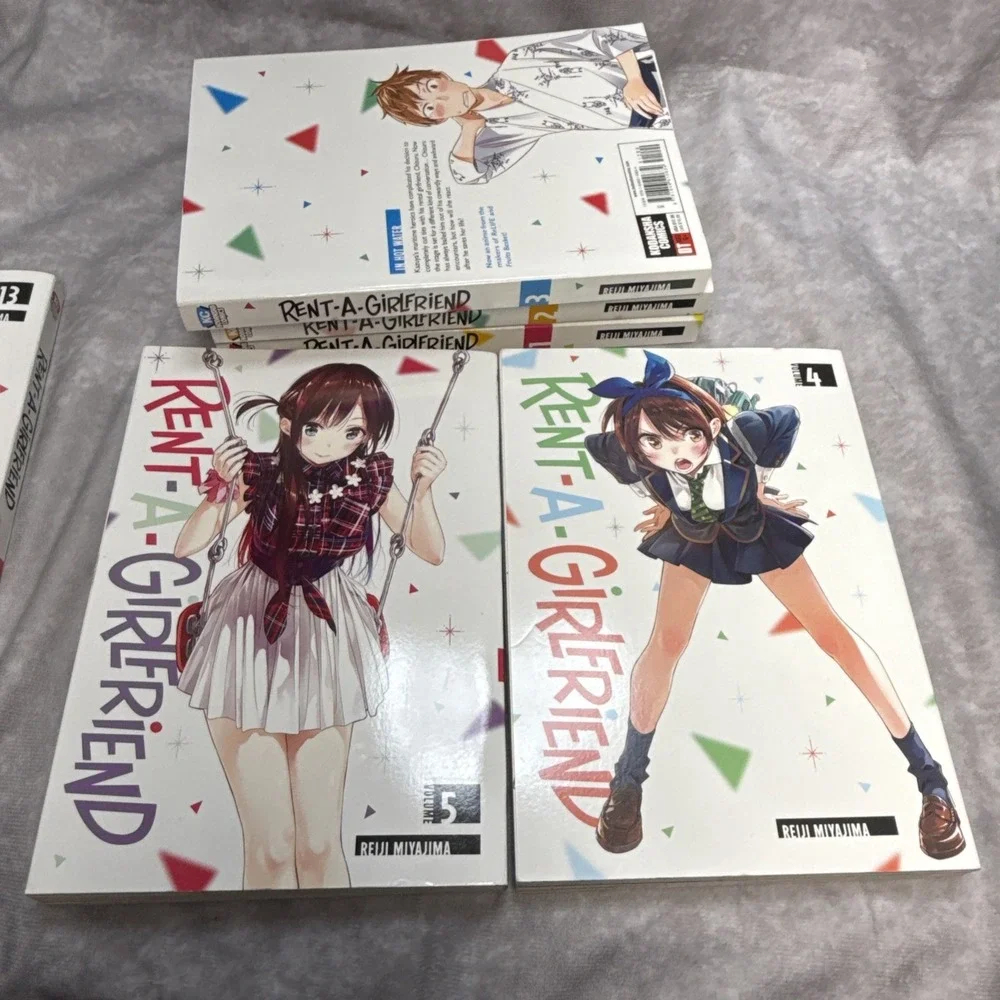 Rent-A-Girlfriend Manga English Volumes 1-13‎ Kodansha Comics Reiji Miyajima EUC